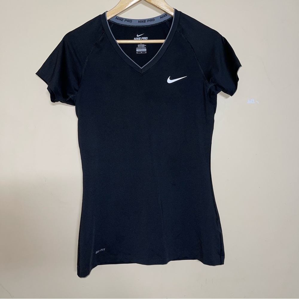 Nike Pro Dri-fit Fitted V-neck t shirt